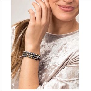 Gorjana NEW Hannah Druzy Wrap Bracelet NWT